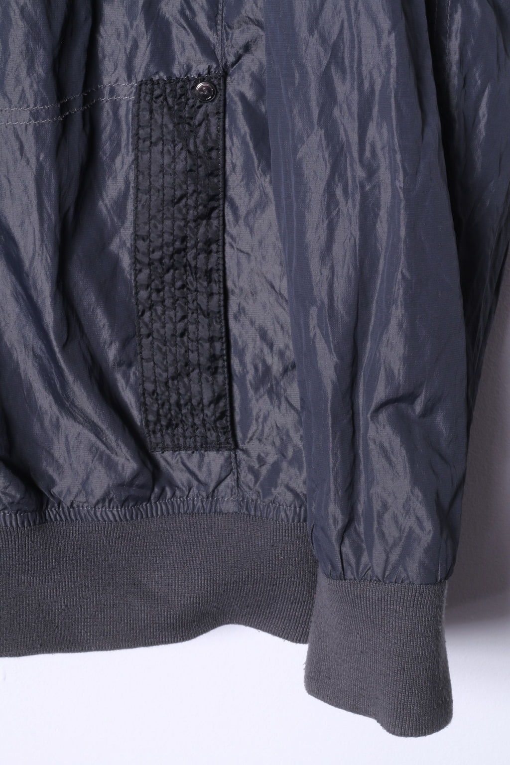 Tom Wolf Mens 2XL Lightweight Jacket Black Full Zipper Nylon Waterproof Top