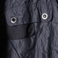 Tom Wolf Mens 2XL Lightweight Jacket Black Full Zipper Nylon Waterproof Top