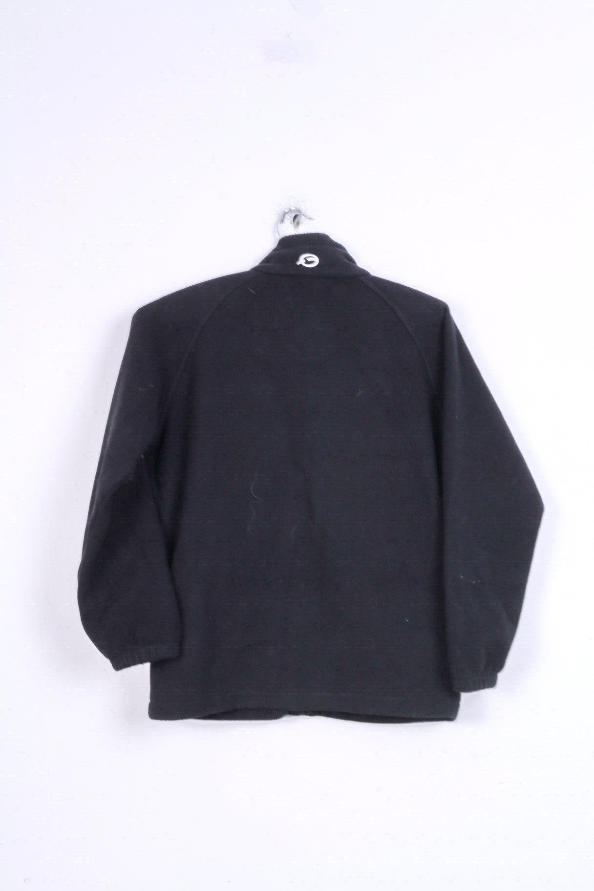 Sprayway Girls 10-11 age Fleece Black Top Zip Up  jacket