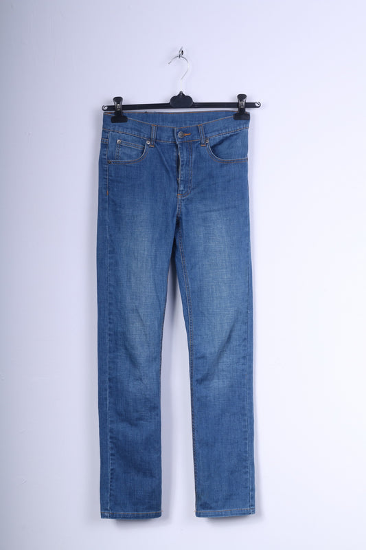 Cheap Monday W27 L32 Pantalon en jean bleu coupe slim pour femme
