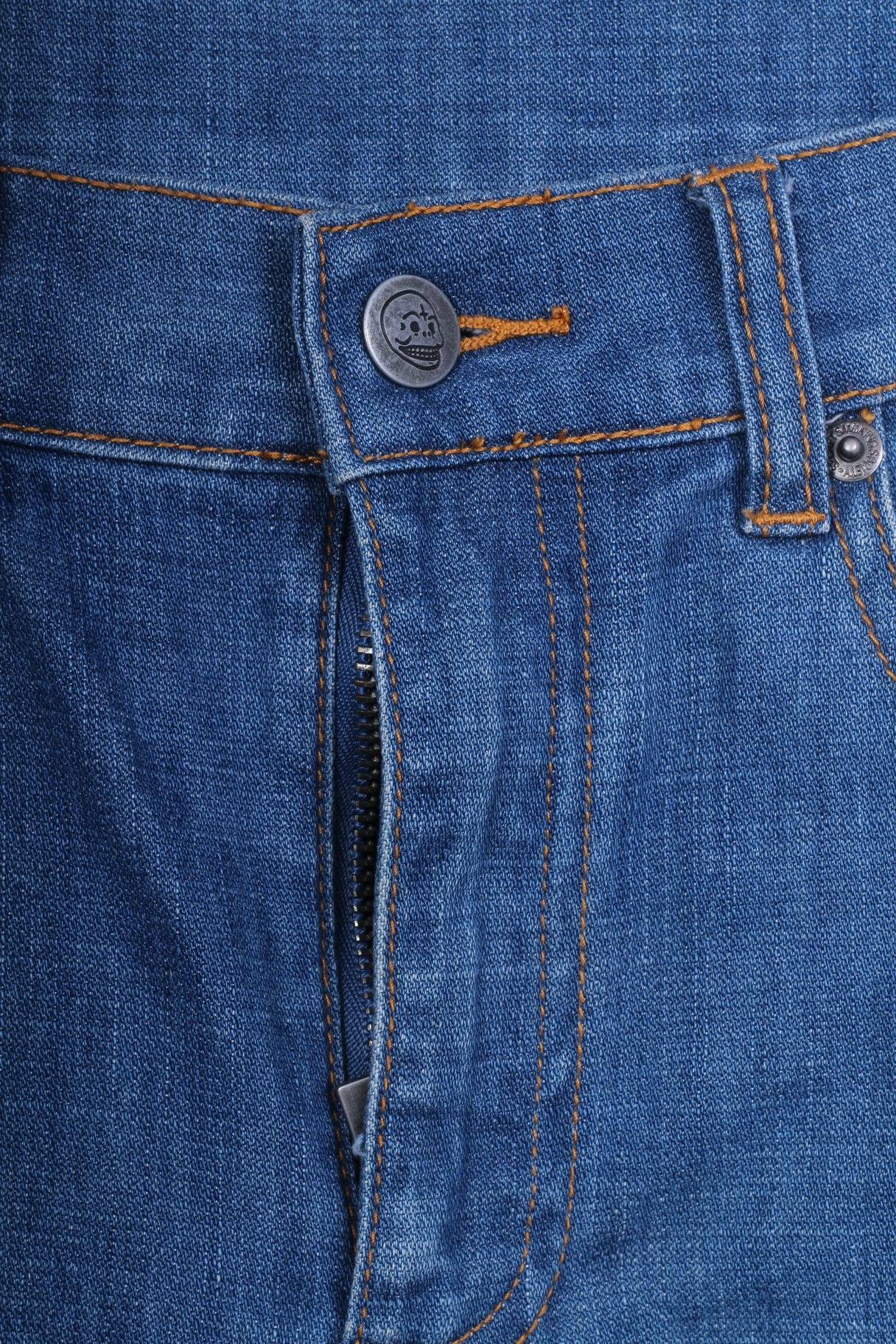 Cheap Monday Womens W27 L32  Trousers Blue Jeans Denim Slim Fit Pants