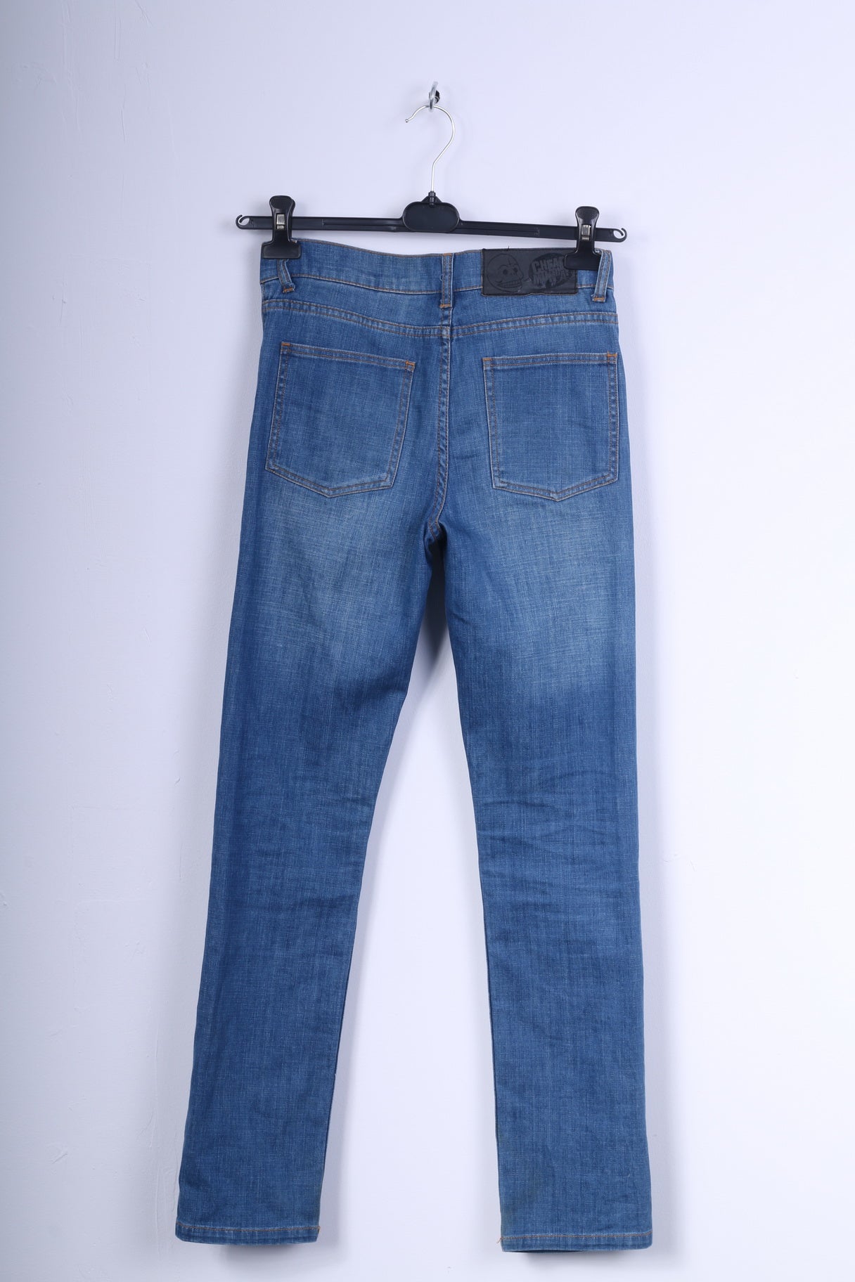 Cheap Monday Womens W27 L32  Trousers Blue Jeans Denim Slim Fit Pants