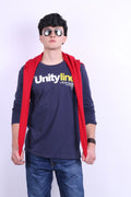 Reserved Mens XL Shirt Long Sleeve Crew Neck Unity Line Cotton - RetrospectClothes