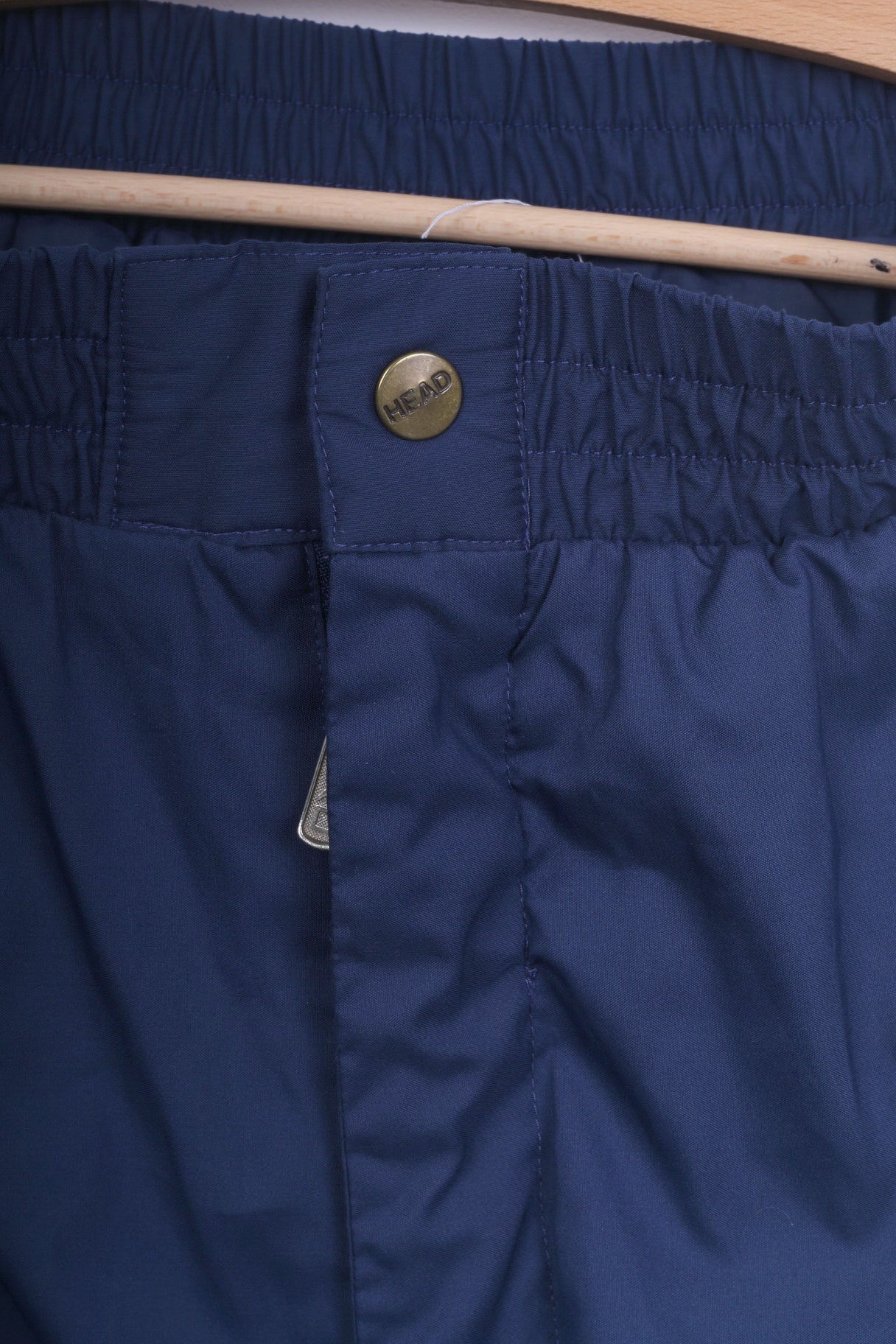 Pantaloni Head da uomo L Pantaloni sportivi foderati caldi blu per l'outdoor