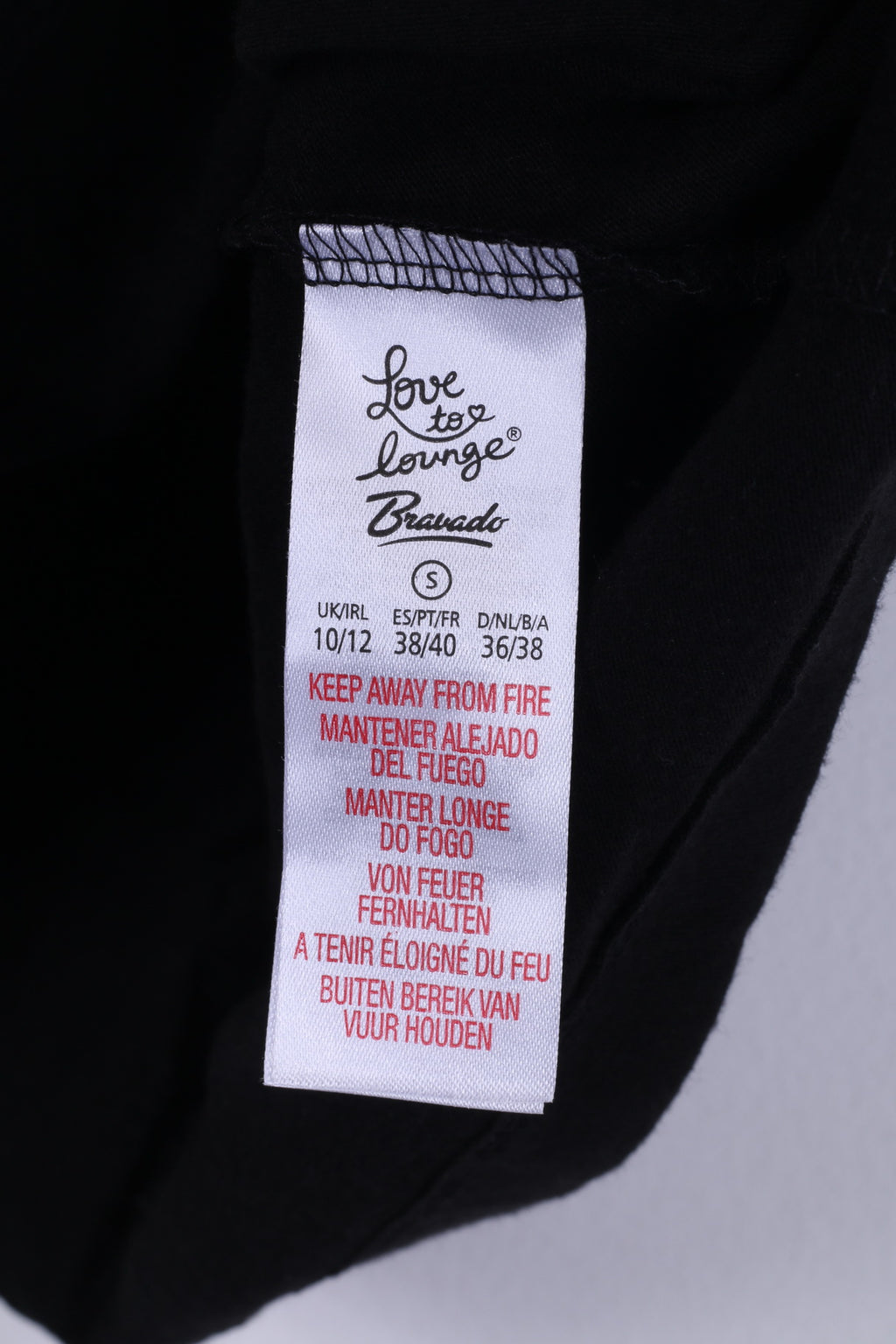 Primark The Beatles Maglietta da donna 10/12 M Canotta Grafica Cotone Nera A Hard Days Night 