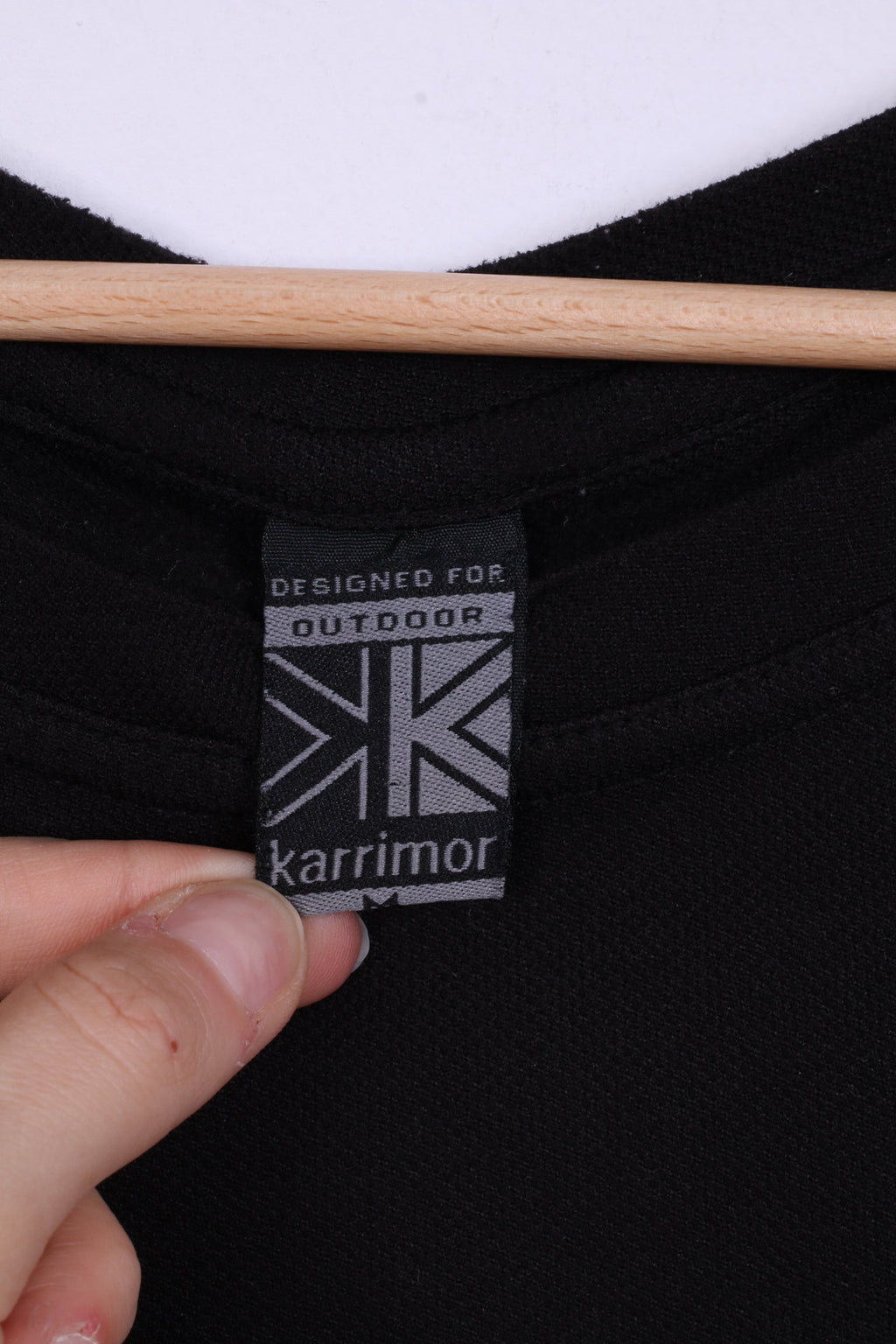 Karrimor Womens M Shirt Outdoor Black Sport Top