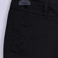 Milano Italy Womens 38 Casual Pants Black Trousers Cotton