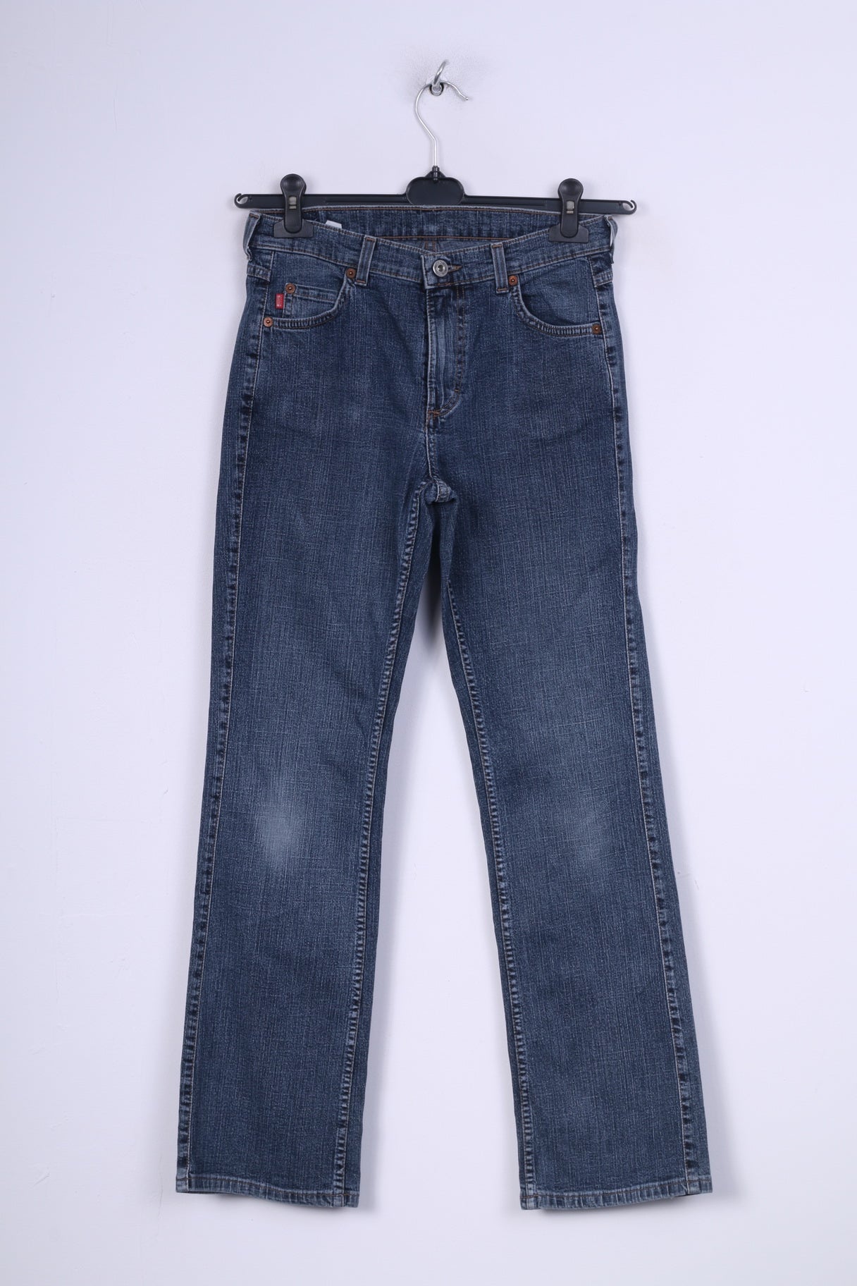 Pantaloni Mustang Jeans da donna W 27 L 30 Jeans blu in cotone denim