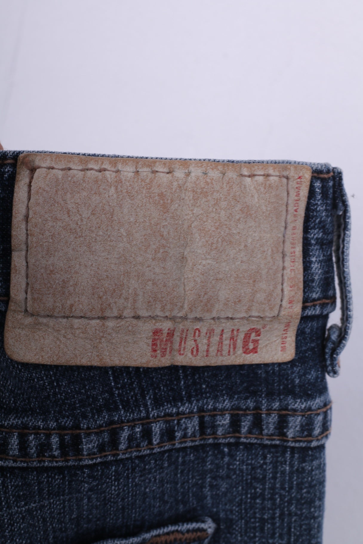 Pantaloni Mustang Jeans da donna W 27 L 30 Jeans blu in cotone denim