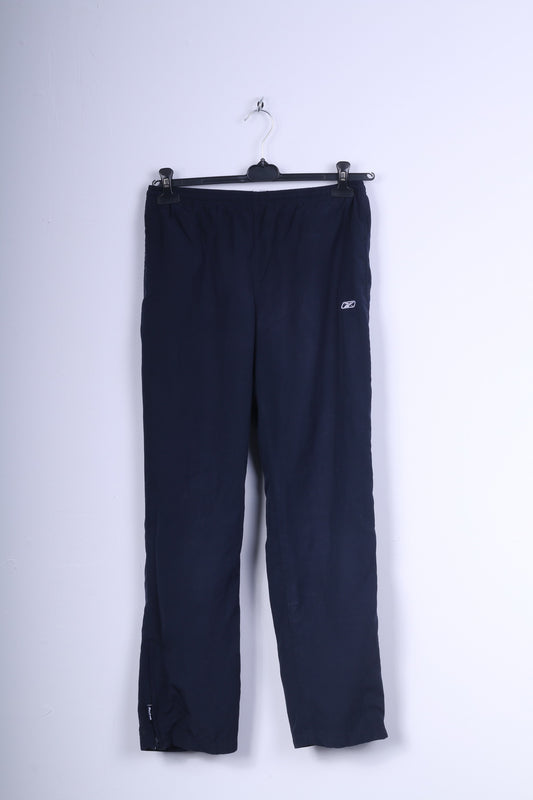 Reebok Pantalon S pour femme - Pantalon de survêtement de sport bleu marine