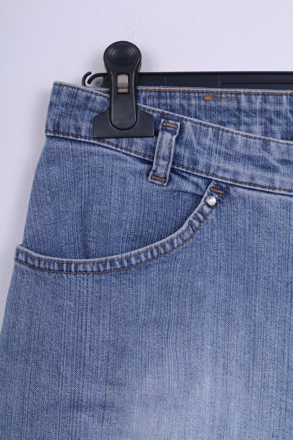 Mac Jeans Denim Donna 42 32 Pantaloni Melanie Jeans Denim Cotone Vita alta