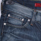 Levi's Eve Square Womens W28 L30 Trousers Denim Cut Stright Leg Navy Washed