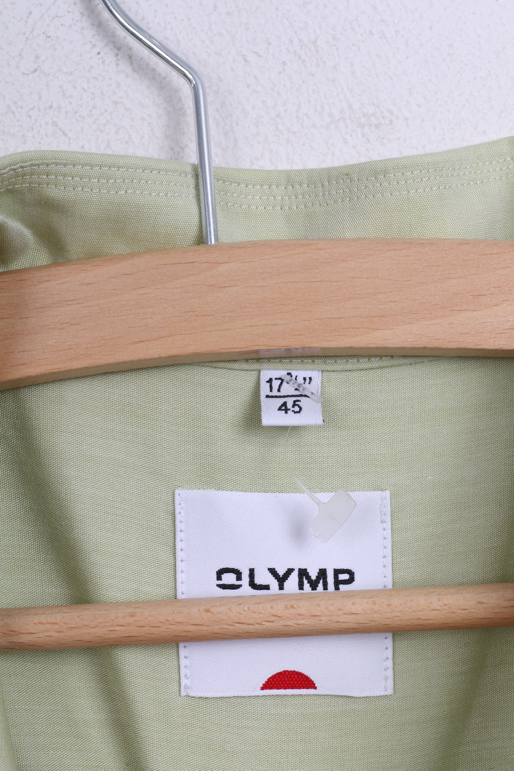 OLYMP Luxor Chemise décontractée XXL pour homme Vert Manches courtes Col standard 45