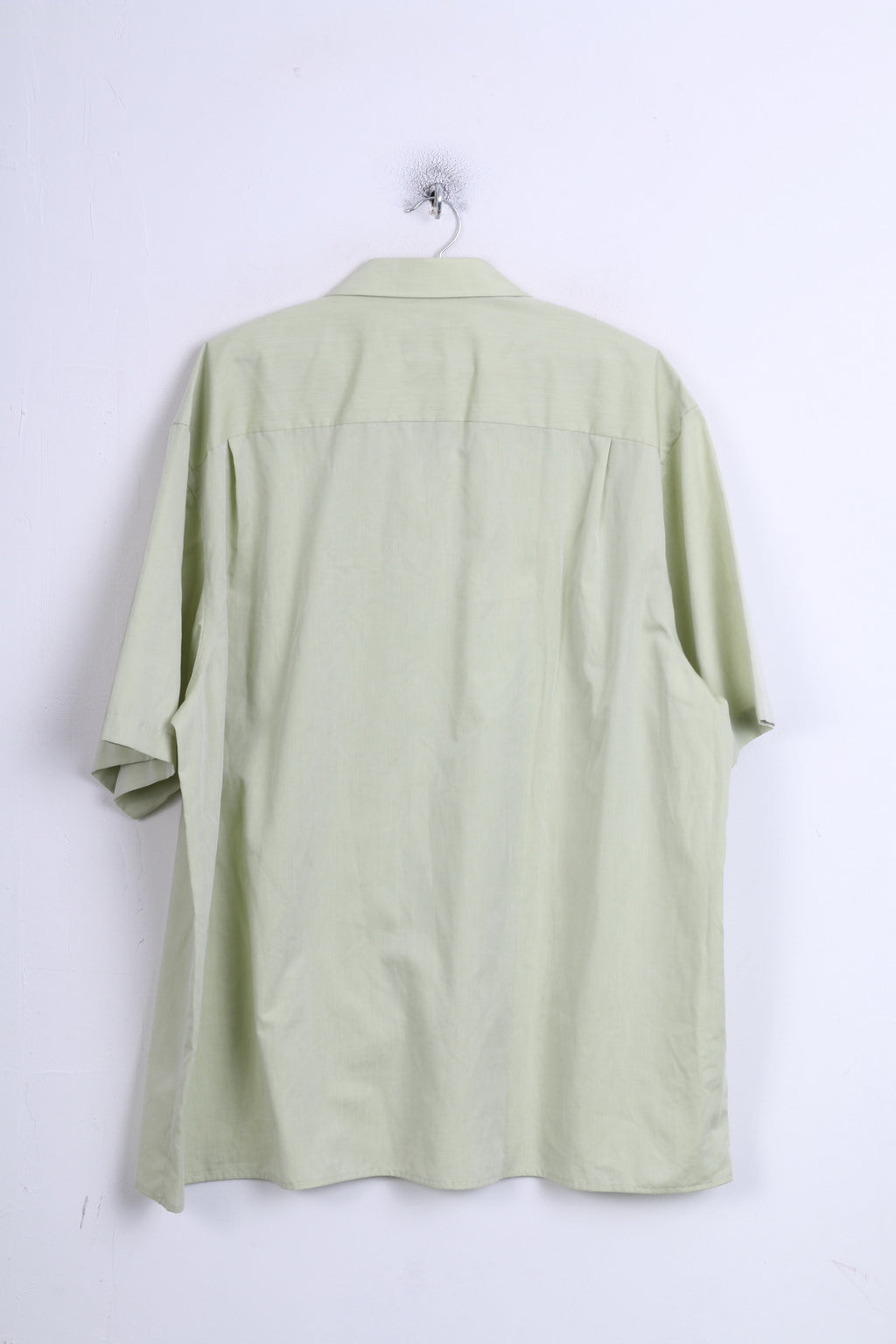 OLYMP Luxor Chemise décontractée XXL pour homme Vert Manches courtes Col standard 45