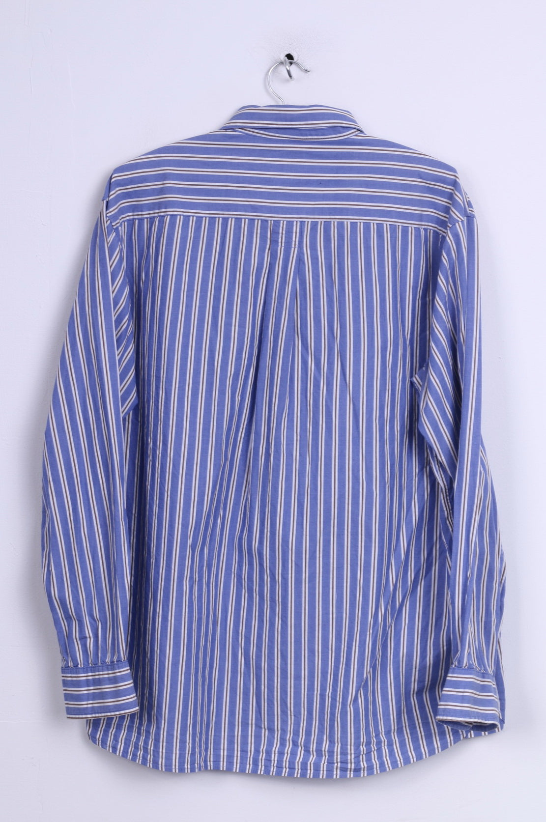 Cotton Traders Chemise décontractée XL pour homme avec col boutonné rayé