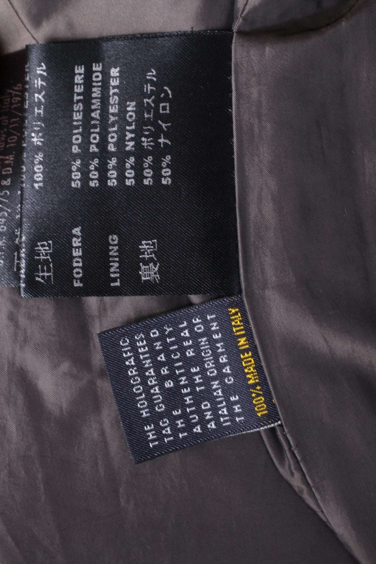 Piumino Feyem da donna M (S) nero lungo trapuntato con cerniera intera Made in Italy