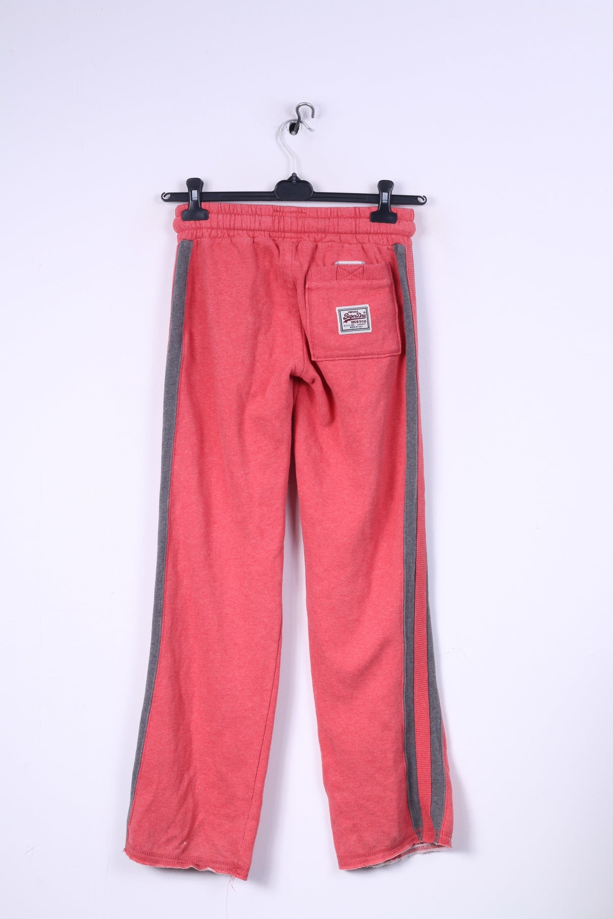 Superdry Mens Xs Sweatpants Hochey Jogger Red Cotton Japan Athletic Sport