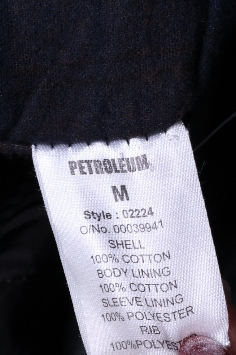 ULTRAMAGNETIC Mens M Jacket Black Wax Cotton Hood