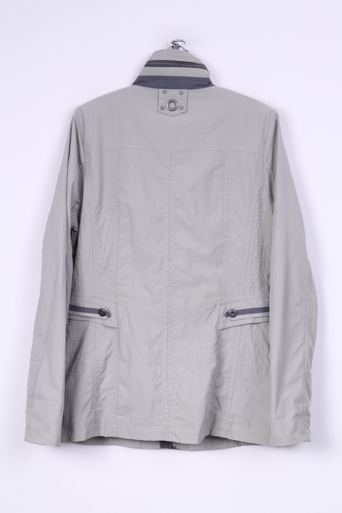 Junge Danmark Womens 38 12 M Jacket Light Green Full Zipper Vintage