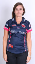 ISC Salford City Reds Womens 8 S Polo Shirt Sport Club Godliman & Watson - RetrospectClothes