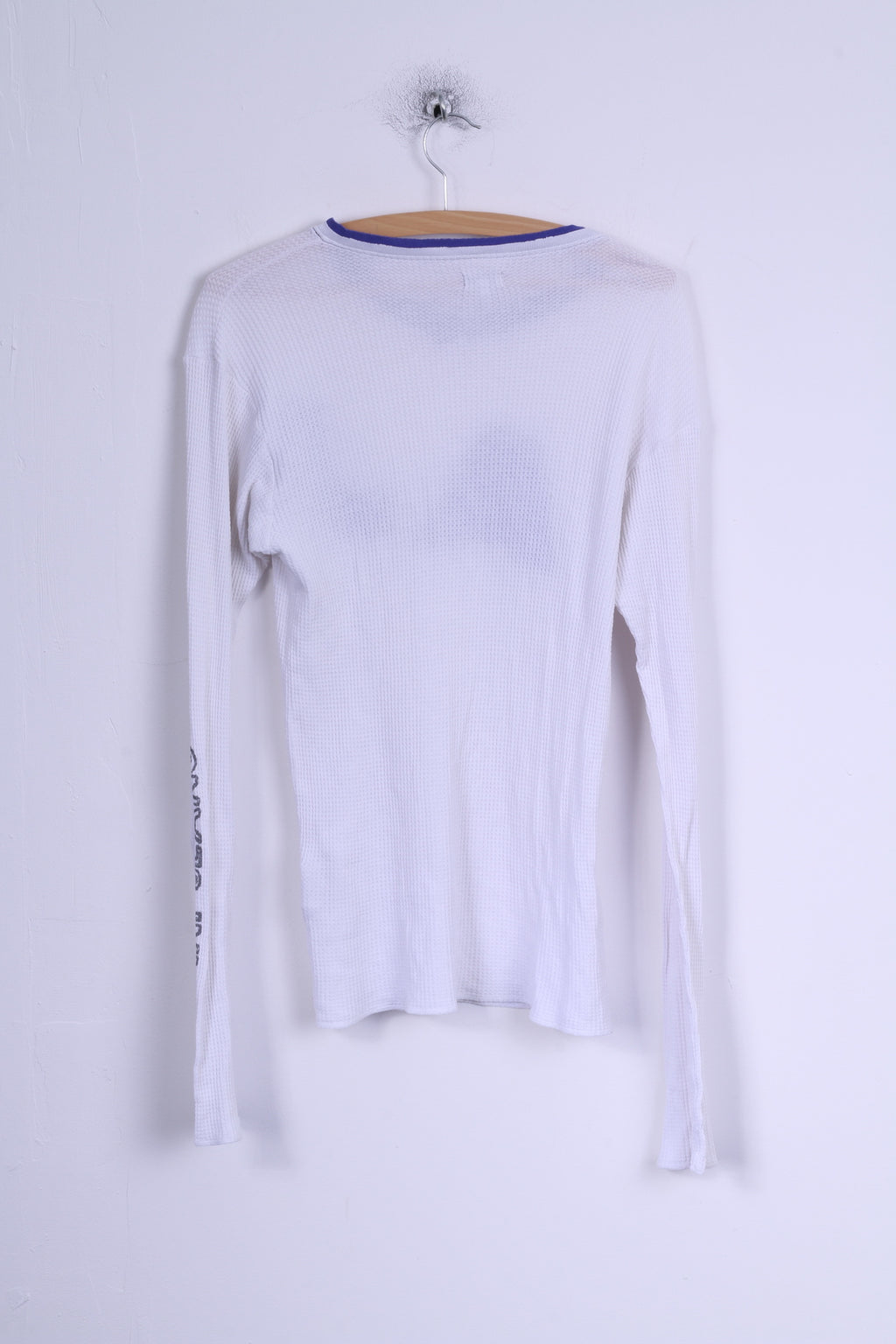 Camicia Armani Jeans da uomo XL bianca a maniche lunghe elasticizzata in cotone AJ