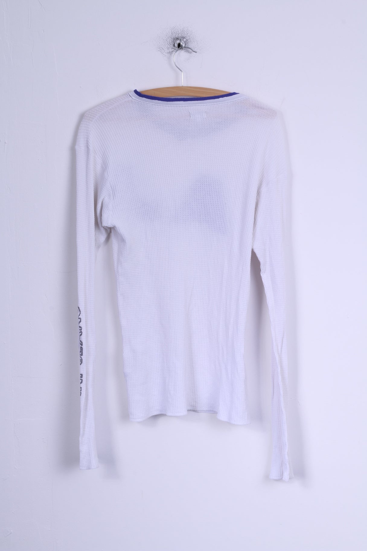 Camicia Armani Jeans da uomo XL bianca a maniche lunghe elasticizzata in cotone AJ