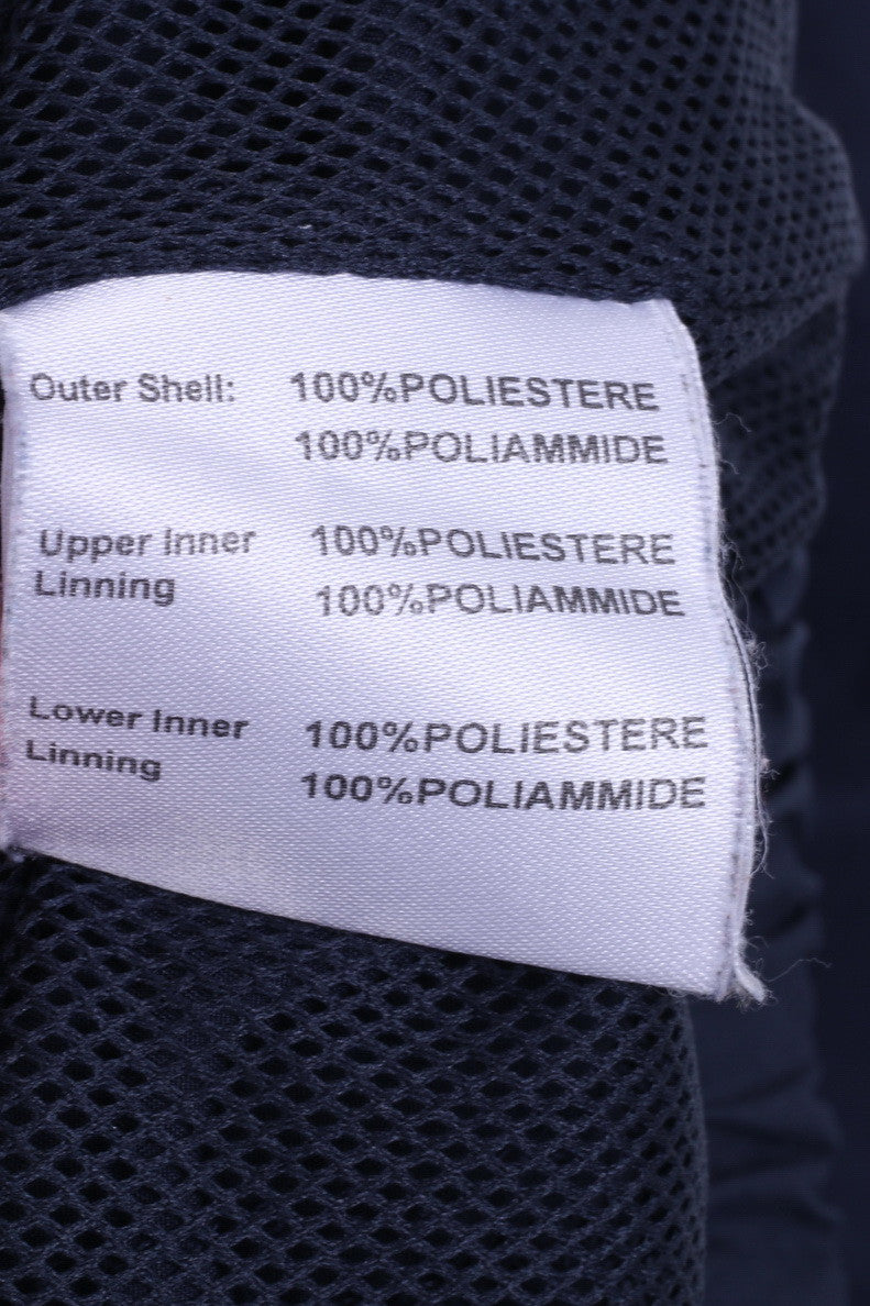 Giacca da tuta UMBRO da ragazzo XS XLB Maglietta da calcio leggera con zip blu scuro