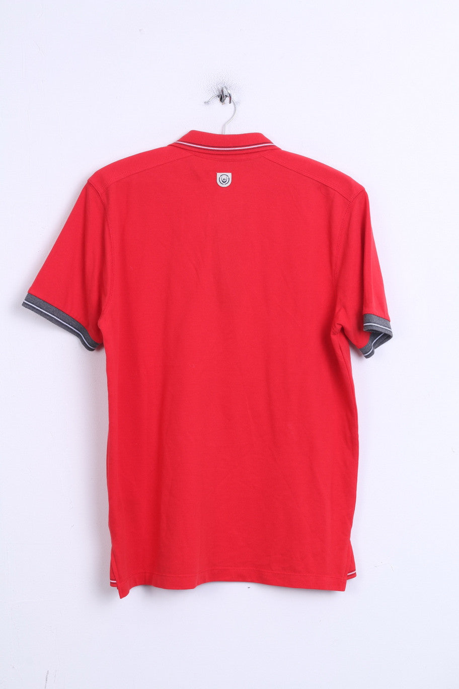Duck and Cover Mens L Polo Shirt Red Cotton Sport - RetrospectClothes