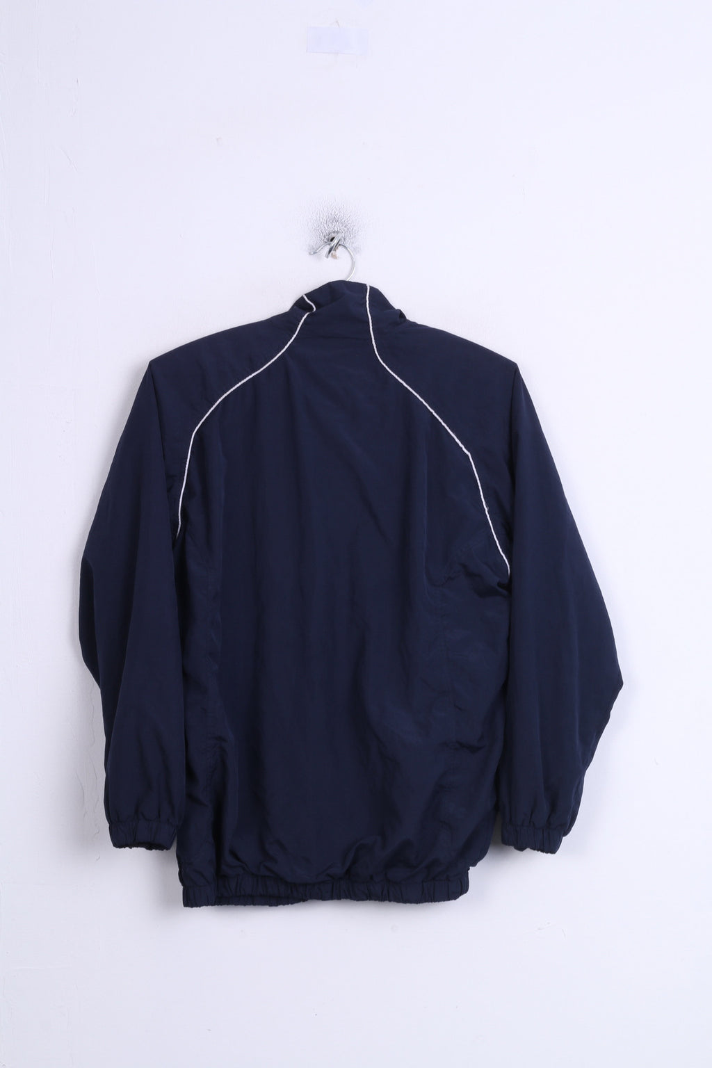 Giacca da tuta UMBRO da ragazzo XS XLB Maglietta da calcio leggera con zip blu scuro