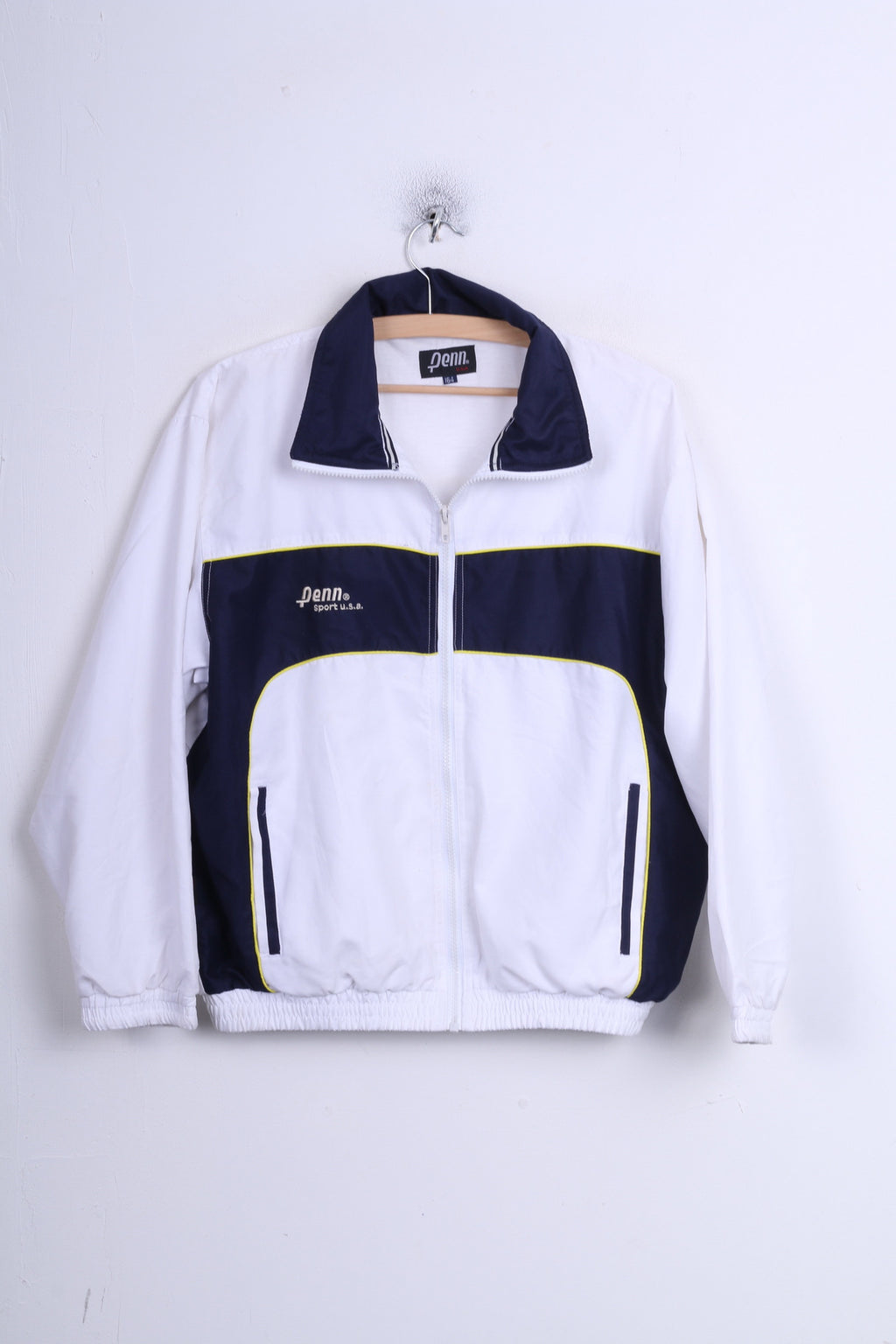 Penn Boys 164 XL Track Top Jacket Sport Bianco USA