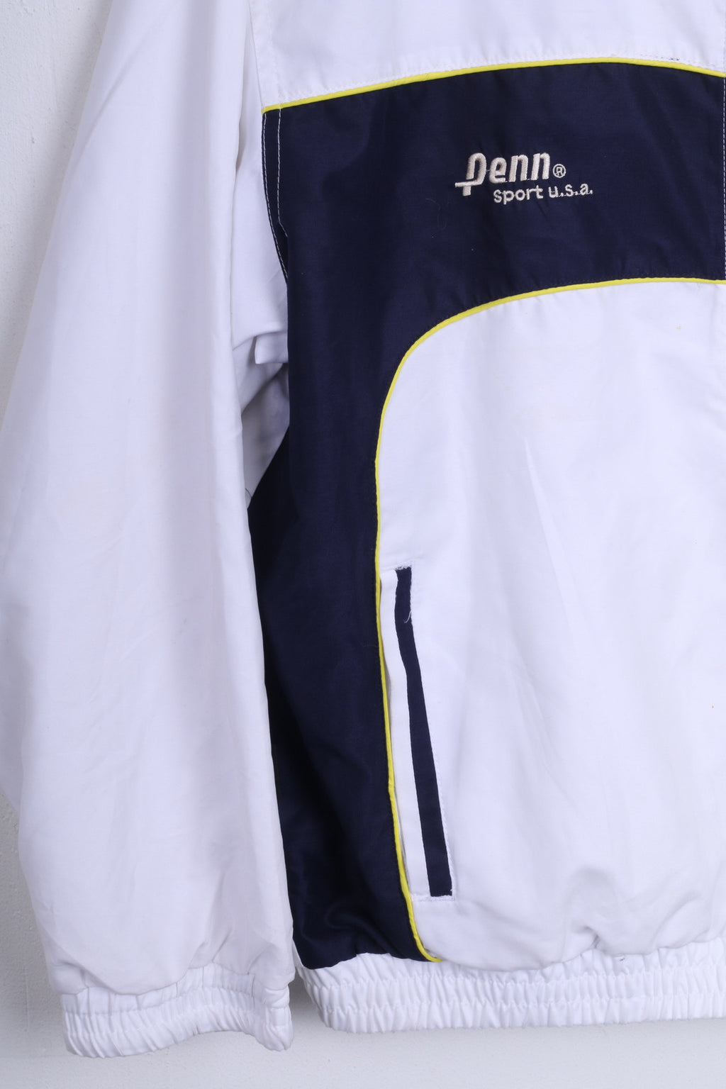 Penn Boys 164 XL Track Top Jacket Sport Bianco USA