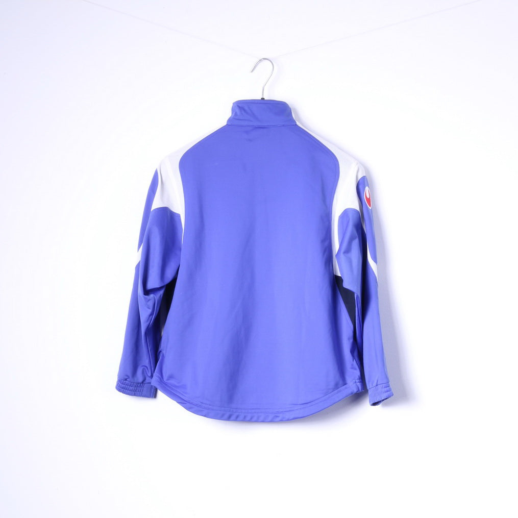 Giacca sportiva da uomo Uhlsport XS XS, top sportivo con zip blu