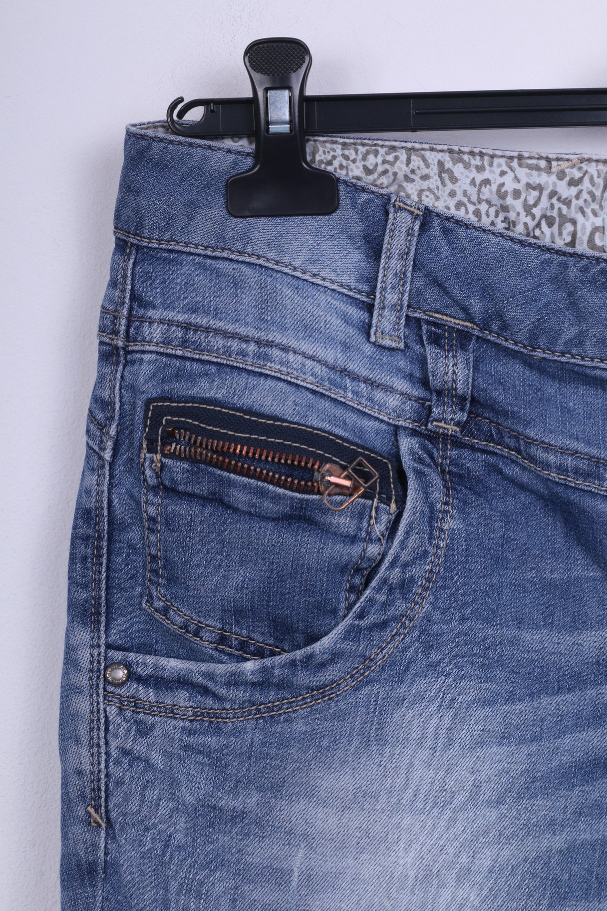 Pultz Jeans Womens W33 Trousers Jeans Carmen 7/8 Jeans High Waist