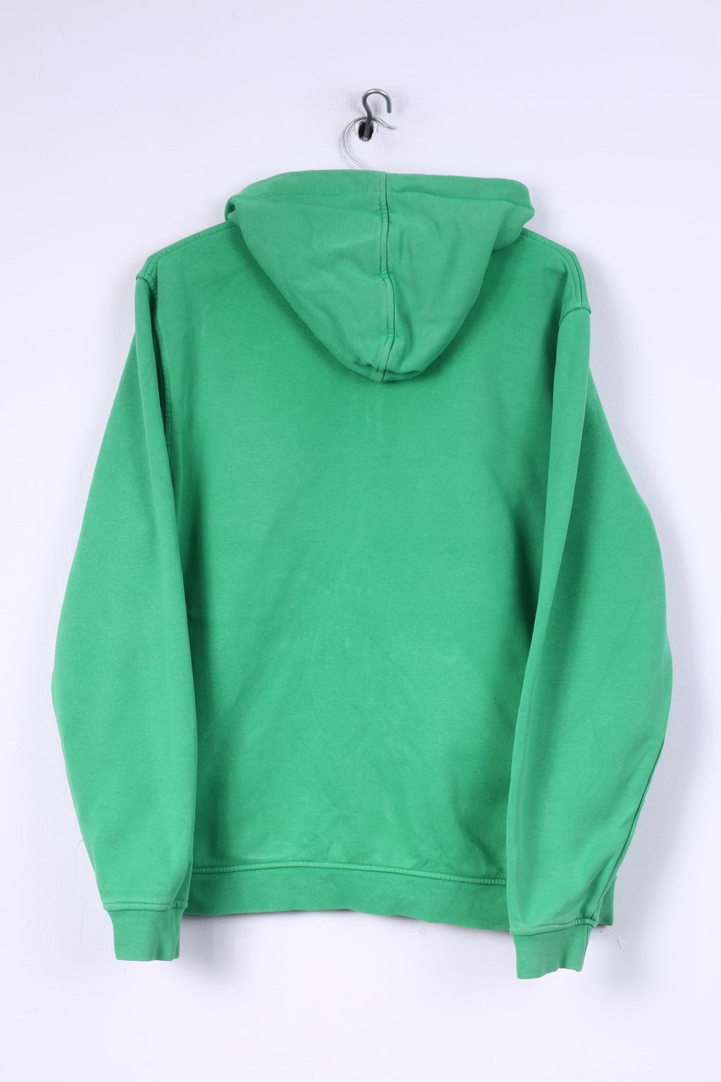 Billabong Mens M Sweatshirt Vert À Capuche Coton Pull Fermeture Éclair Complète 