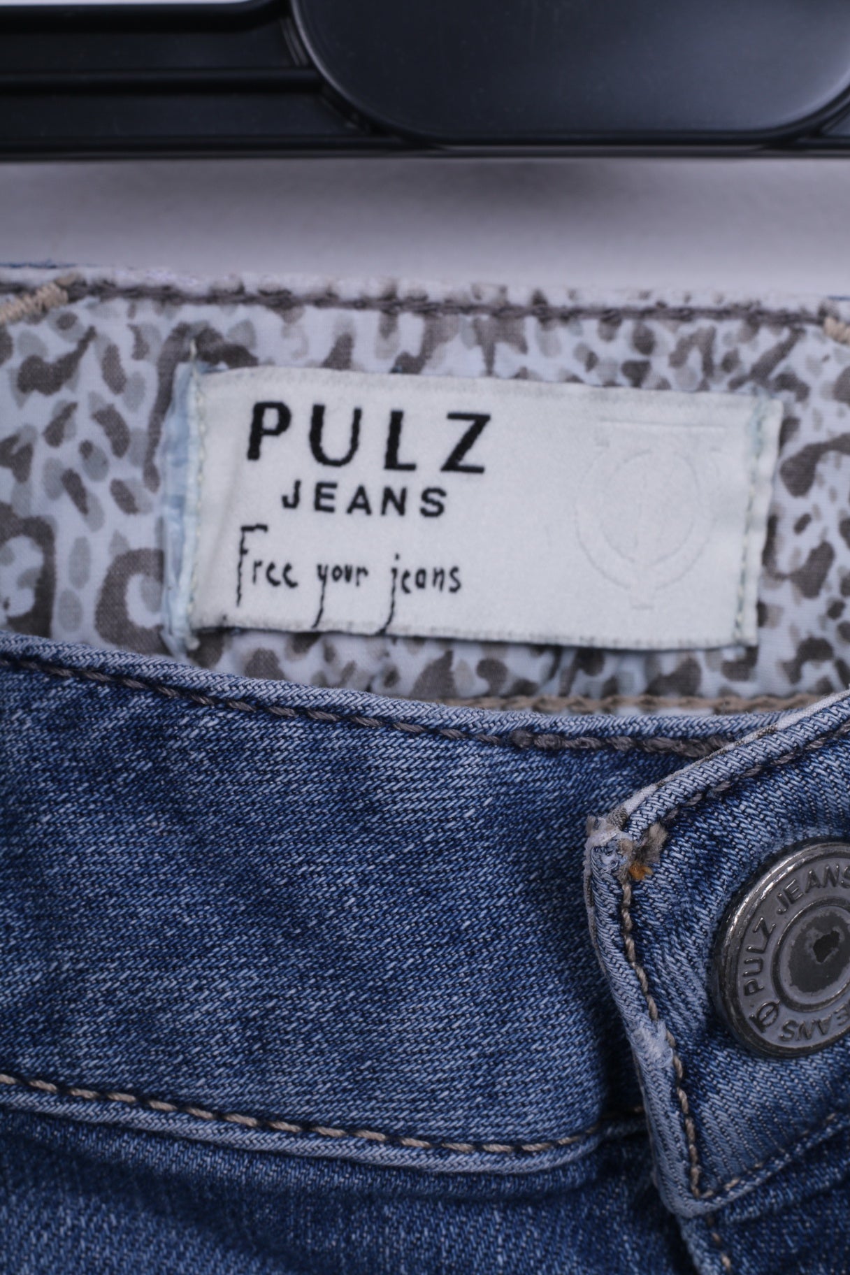 Pultz Jeans Womens W33 Trousers Jeans Carmen 7/8 Jeans High Waist