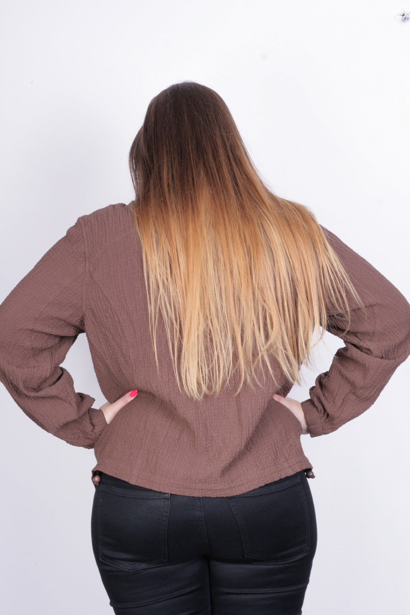 Orvis Womens XL Jacket Brown Full Zipper Summer Rayon Vintage - RetrospectClothes