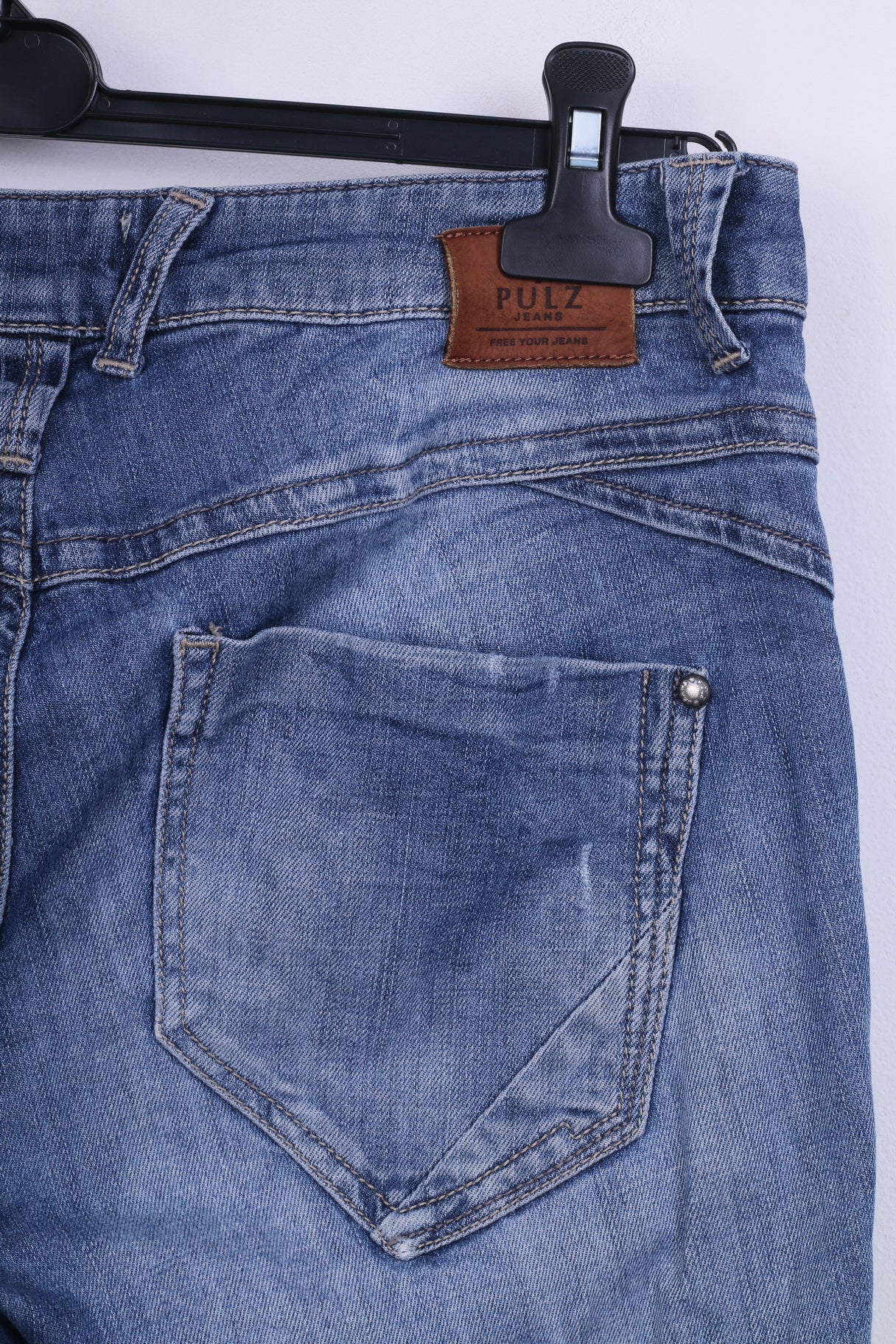 Pultz Jeans Womens W33 Trousers Jeans Carmen 7/8 Jeans High Waist