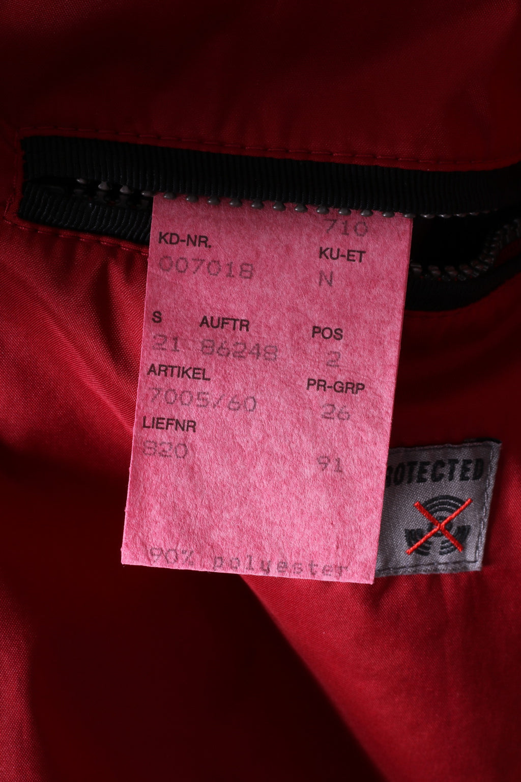 Strellson Femme 46 M Veste Rouge Foncé Capuche Cachée Harrington Casual