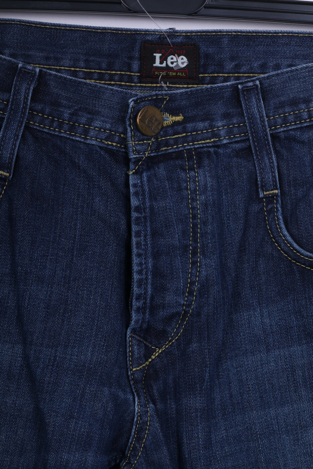 Lee Mens W33 L36 Trousers Denim Jeans Cotton Blue