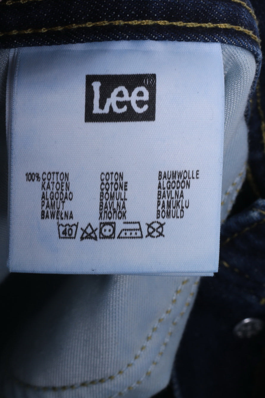 Lee Mens W33 L36 Trousers Denim Jeans Cotton Blue
