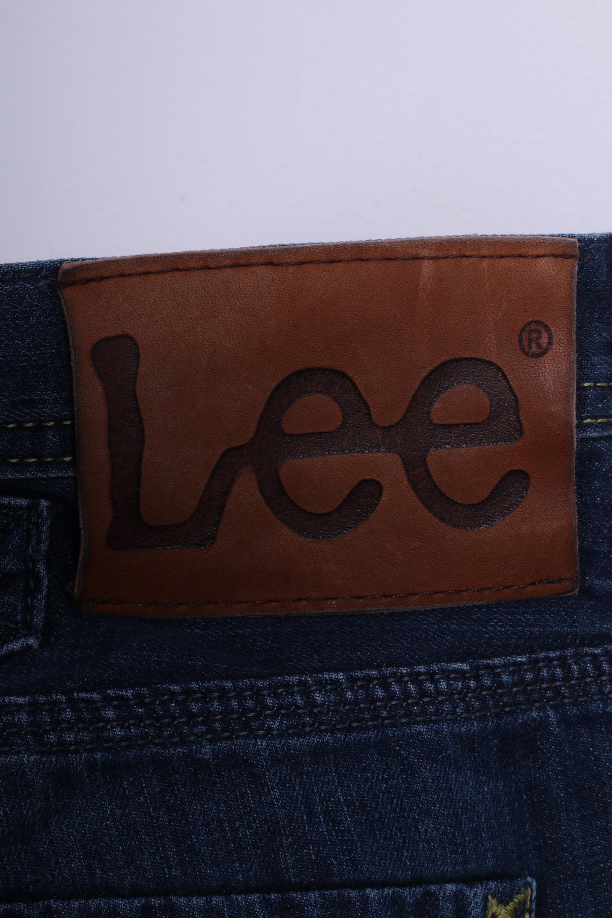 Lee Mens W33 L36 Trousers Denim Jeans Cotton Blue