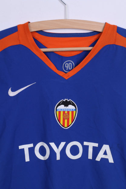 Nike Garçons 12-13 ans 158 Maillot Valencia CF Bleu Entraînement Football