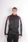 House Mens XXL Jacket Campus Fifty Six Black College Waterproof Nylon - RetrospectClothes