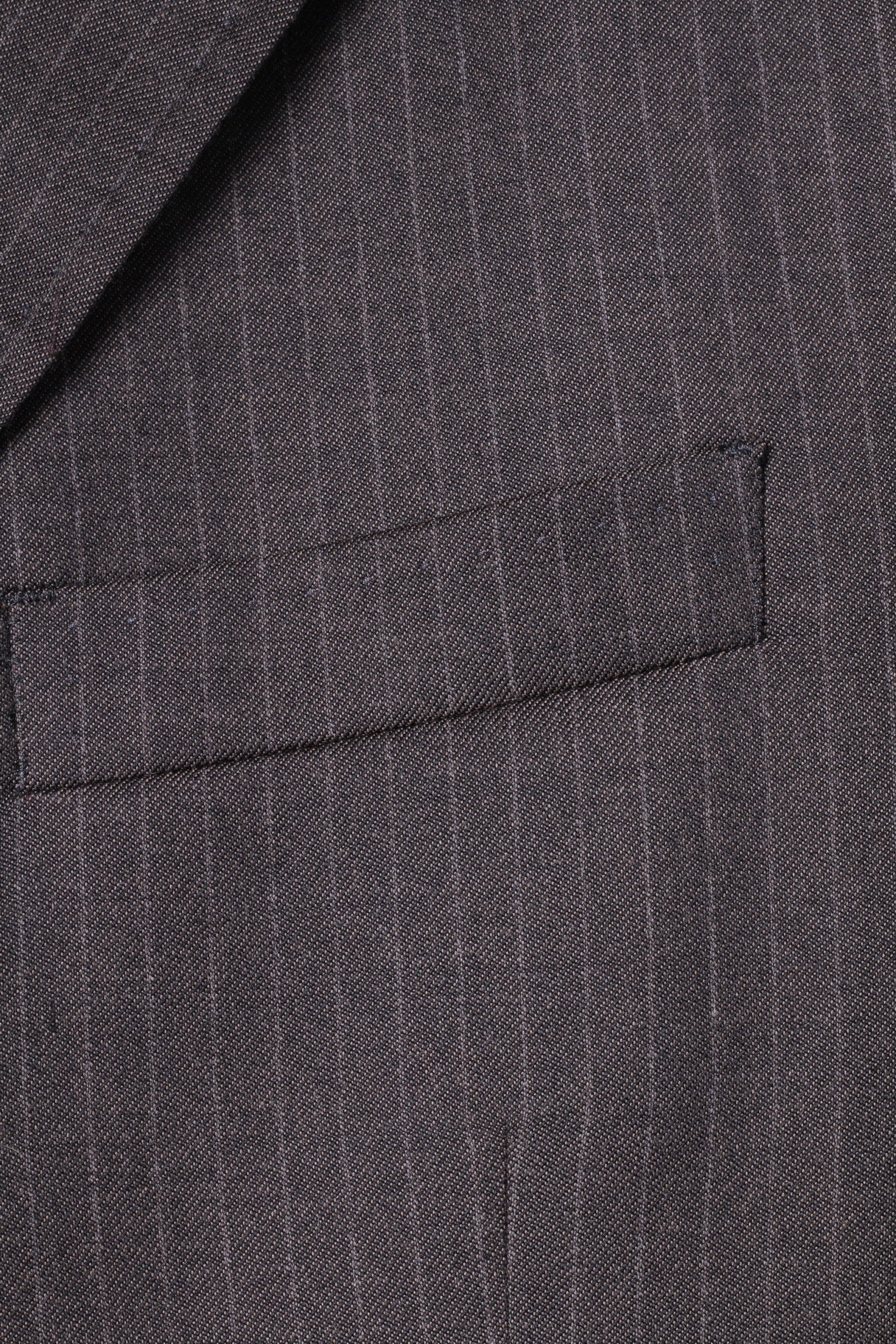 Stuvard - Mooise Angelico Men 40 Blazer Brown Vintage Super 100 Striped Italy Jacket