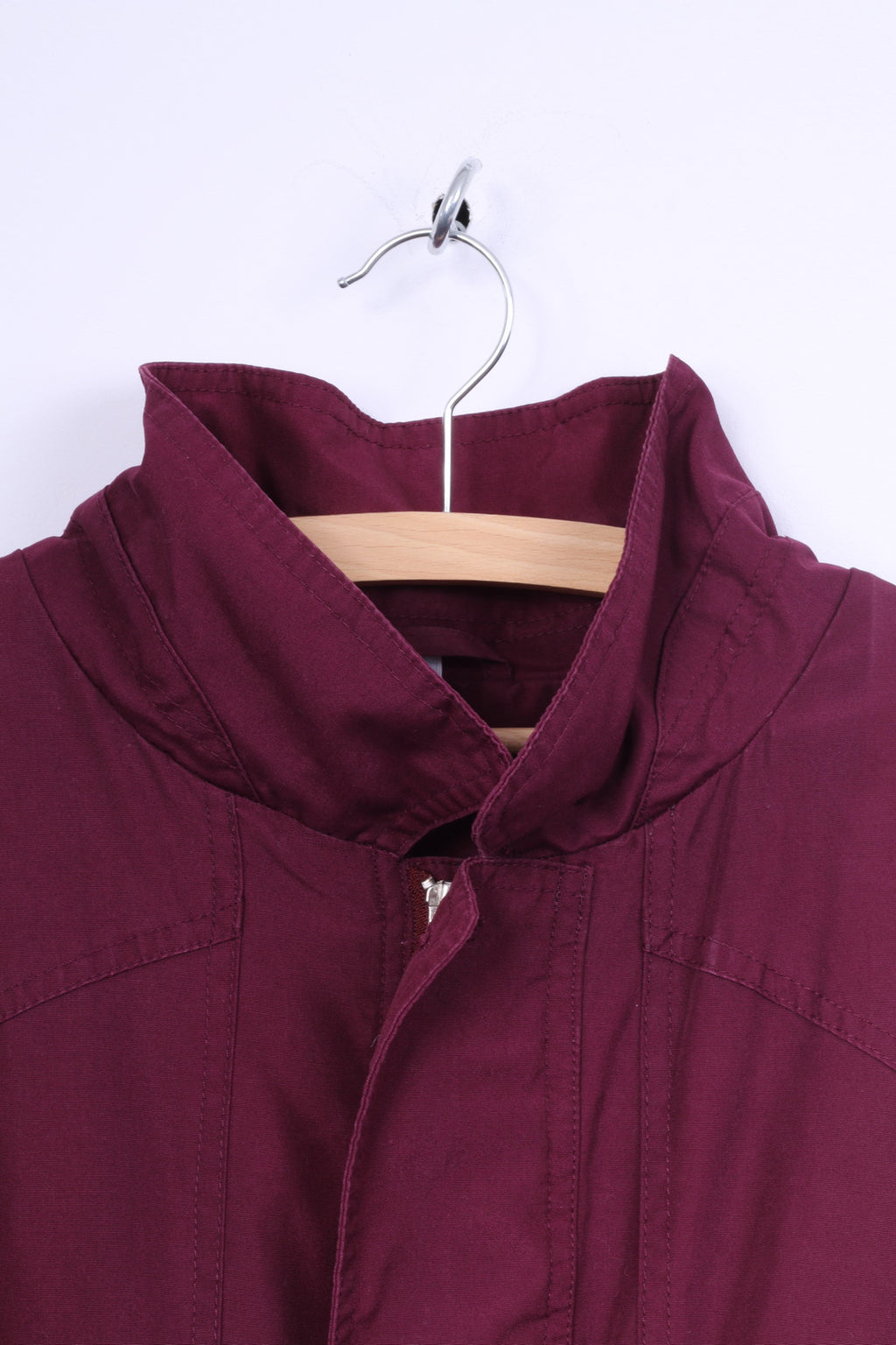 IPC Basic Line Veste en coton prune avec fermeture éclair pour homme 54 L