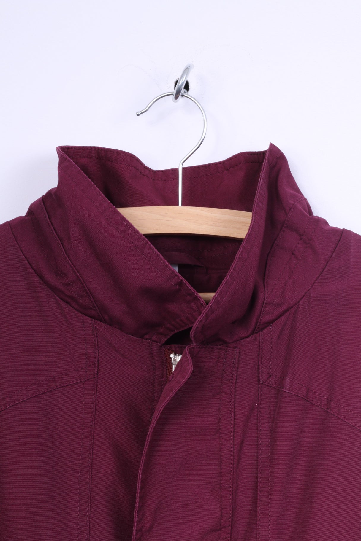 IPC Basic Line Veste en coton prune avec fermeture éclair pour homme 54 L