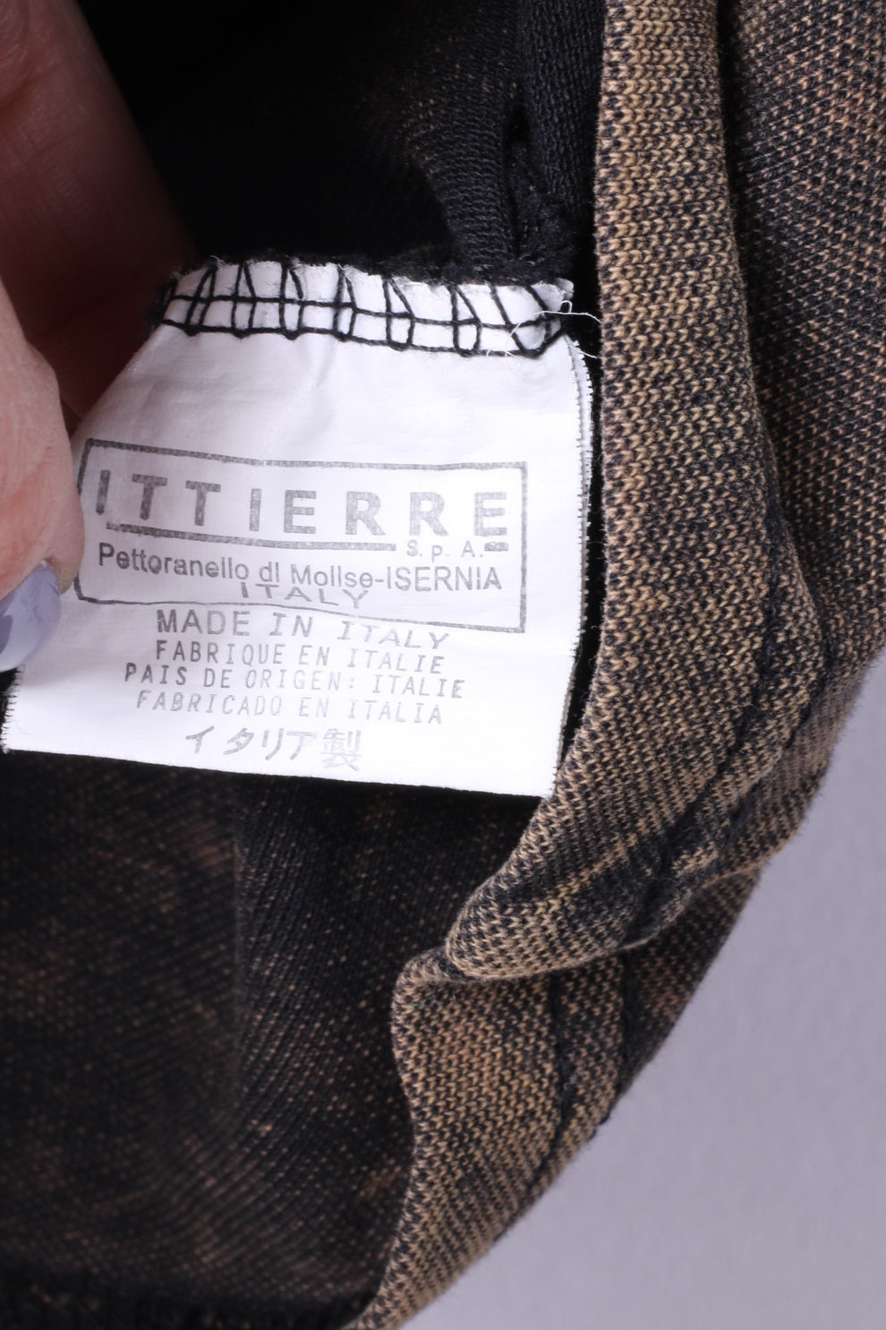 Polo Hermes Paris da donna M in cotone marrone