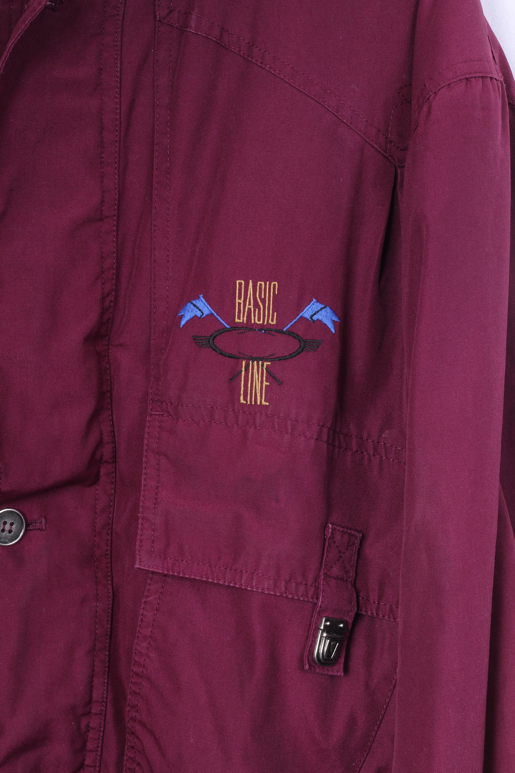 IPC Basic Line Veste en coton prune avec fermeture éclair pour homme 54 L