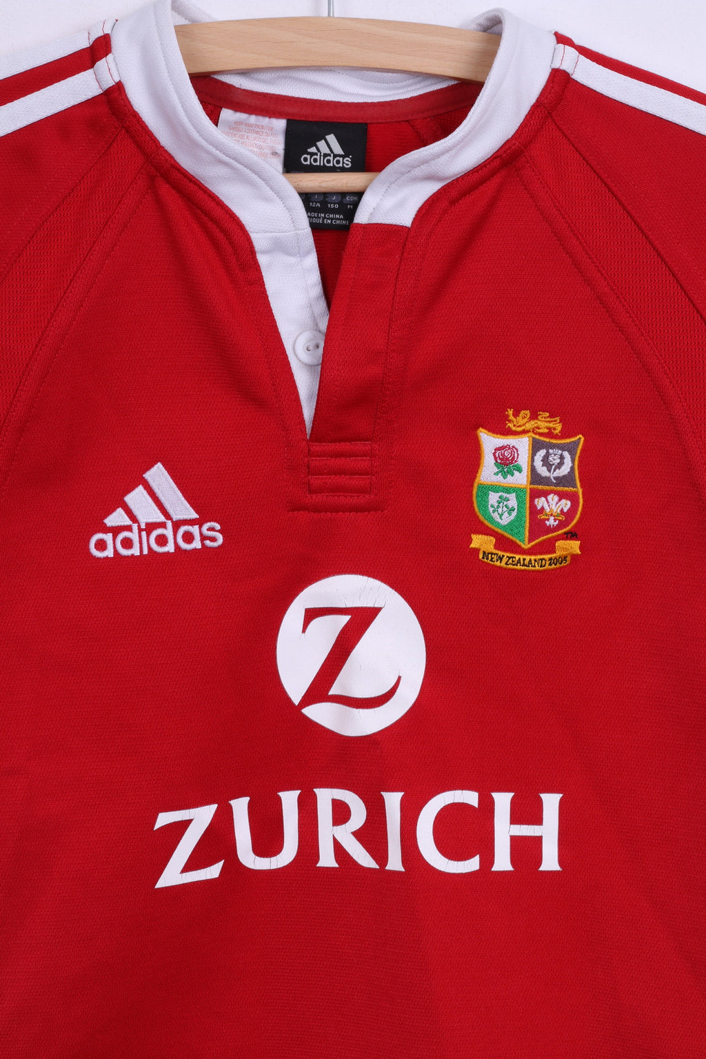 Adidas Nouvelle-Zélande 2005 Garçons 30/32 Football Club Sport Rouge Zurich