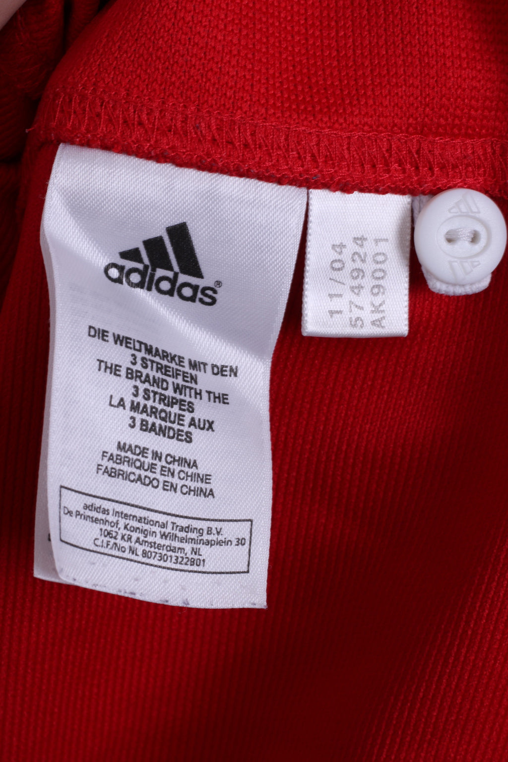 Adidas Nouvelle-Zélande 2005 Garçons 30/32 Football Club Sport Rouge Zurich